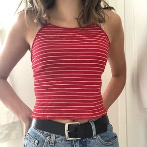 Stripped tank top